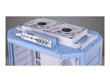 Thermaltake The Tower 600 - Mid tower - ATX - Seitenteil mit Fenster (gehärtetes Glas)