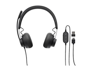 Logitech Zone Wired - Headset - On-Ear - kabelgebunden