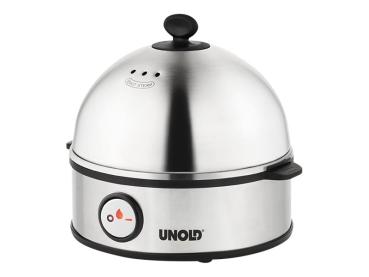 UNOLD 38626 Edel - Eierkocher - 360 W - Edelstahl/Schwarz
