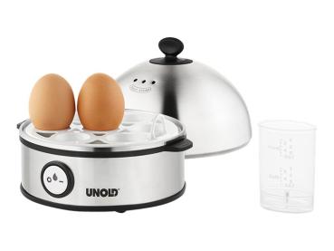 UNOLD 38626 Edel - Eierkocher - 360 W - Edelstahl/Schwarz