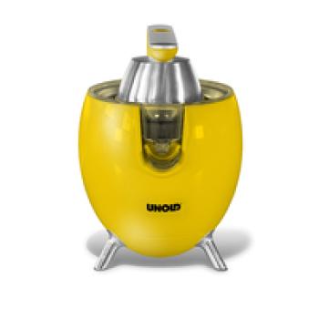 UNOLD ZITRUSPRESSE Power Juicy Yellow 78132 - Handsaftpresse - Gelb - 1 m - Edelstahl - Kunststoff - Edelstahl