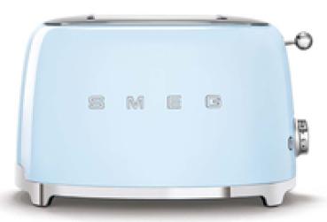 SMEG TSF01PBEU - 2 Scheibe(n) - Blau - Stahl - Tasten - Niveau - Drehregler - 950 W - 220 - 240 V