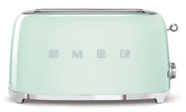 SMEG TSF02PGEU - 4 Scheibe(n) - Grün - Stahl - Tasten - Niveau - Drehregler - 1500 W - 220 - 240 V