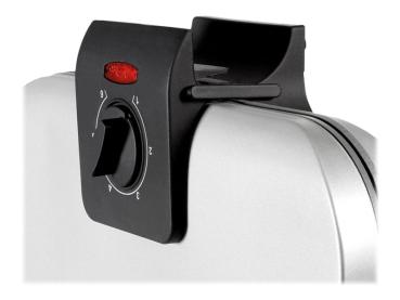 UNOLD 48241 - Waffeleisen - 1.2 kW - Silber