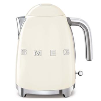 SMEG KLF03CREU - 1,7 l - 2400 W - Cremefarben - Kunststoff - Edelstahl - Wasserstandsanzeige - Überhitzungssc