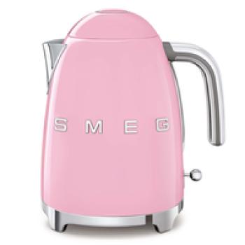 SMEG KLF03PKEU - 1,7 l - 2400 W - Pink - Edelstahl - Wasserstandsanzeige - Überhitzungsschutz