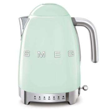 SMEG KLF04PGEU - 1,7 l - 2400 W - Grün - Kunststoff - Edelstahl - Regelbare Temperatur - Wasserstandsanzeige