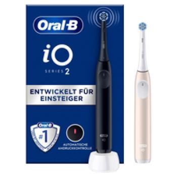 Oral-B iO Series 2 Night Black/Calm Pink mit 2.Handstück