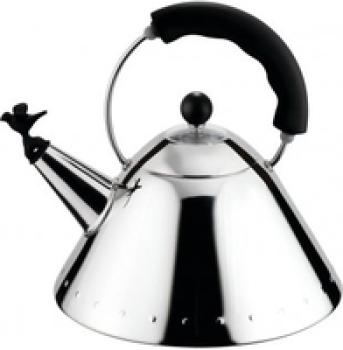 Alessi 9093 B - 2 l - Edelstahl - Schwarz - Edelstahl - Polyamid - 220 mm