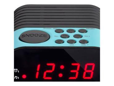 Lenco CR-07 - Radiouhr - 0.3 Watt - Blau