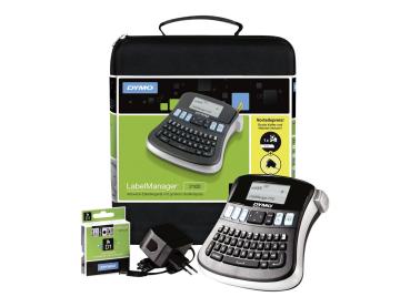 Dymo LabelMANAGER 210D - Beschriftungsgerät - s/w - Thermotransfer - Rolle (1,2 cm)