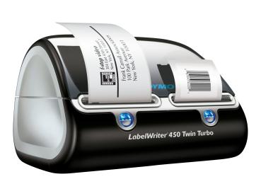 Dymo LabelWriter 450 Twin Turbo - Etikettendrucker - Thermodirekt - Rolle (6,2 cm)