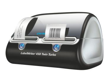 Dymo LabelWriter 450 Twin Turbo - Etikettendrucker - Thermodirekt - Rolle (6,2 cm)