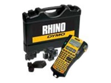 Dymo Rhino 5200 Hard Case Kit - Beschriftungsgerät - s/w - Thermotransfer - Rolle (1,9 cm)