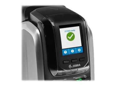 Zebra ZC300 - Plastikkartendrucker - Farbe - Duplex - Thermosublimation/thermische Übertragung - CR-80 Card (