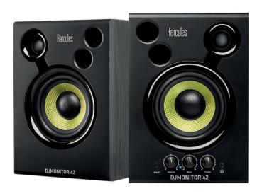 Hercules DJ Monitor 42 - Monitorlautsprecher - 40 Watt (Gesamt)