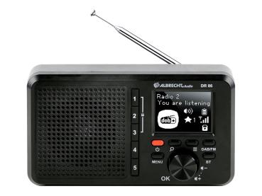 Albrecht DR 86 - Tragbares DAB-Radio