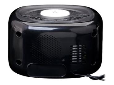 Lenco CR-12 - Radiouhr - Schwarz