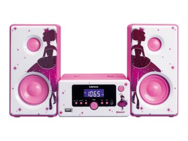 Lenco MC-020 - Microsystem - 2 x 5 Watt - Prinzessin