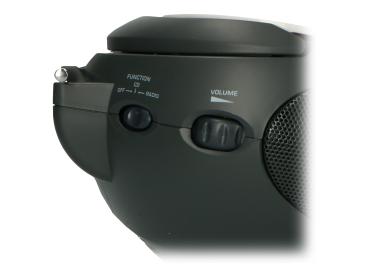 Lenco SCD-24 - Ghettoblaster - 2 Watt - kein Betriebssystem