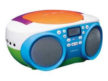 Lenco SCD-41 - Kids - Ghettoblaster - Multicolor