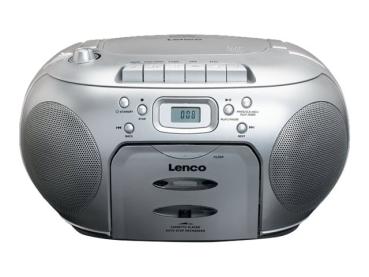 Lenco SCD-420 - Ghettoblaster - Silber