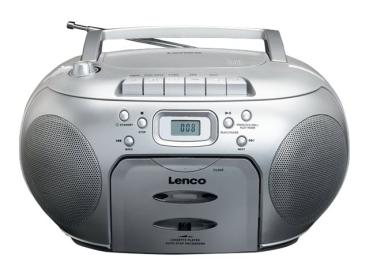 Lenco SCD-420 - Ghettoblaster - Silber