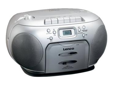 Lenco SCD-420 - Ghettoblaster - Silber