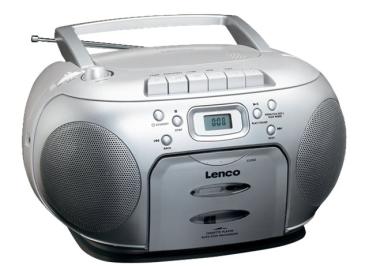 Lenco SCD-420 - Ghettoblaster - Silber