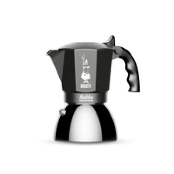 Bialetti Brikka Induction - Mokka-Kanne - Schwarz - Edelstahl - Aluminium - Stahl - Silikon - 1 Stück(e)