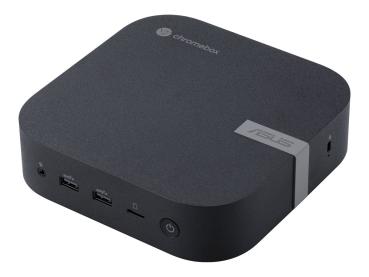 ASUS Chromebox 5 S3006UN - Mini-PC - 1 x Core i3 1220P - RAM 8 GB - SSD 128 GB - NVMe - UHD Graphics - 1GbE, 2