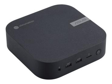 ASUS Chromebox 5 S3006UN - Mini-PC - 1 x Core i3 1220P - RAM 8 GB - SSD 128 GB - NVMe - UHD Graphics - 1GbE, 2