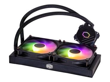 Cooler Master MasterLiquid Lite 240L Core ARGB - Prozessor-Flüssigkeitskühlsystem - Kühlergröße: 240 mm -