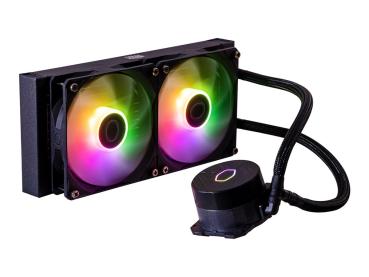 Cooler Master MasterLiquid Lite 240L Core ARGB - Prozessor-Flüssigkeitskühlsystem - Kühlergröße: 240 mm -