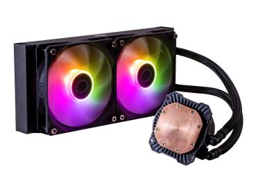 Cooler Master MasterLiquid Lite 240L Core ARGB - Prozessor-Flüssigkeitskühlsystem - Kühlergröße: 240 mm -