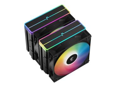 Deepcool AG620 BK ARGB V2 - Prozessor-Luftkühler - (für: LGA1155, LGA1150, LGA1151, LGA1200, LGA1700, LGA185