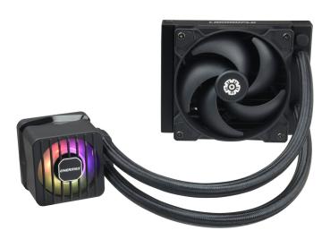 Enermax LIQMAXFLO SR ELC-LMF120-SF - Prozessor-Flüssigkeitskühlsystem - ARGB - Kühlergröße: 120 mm - (fü