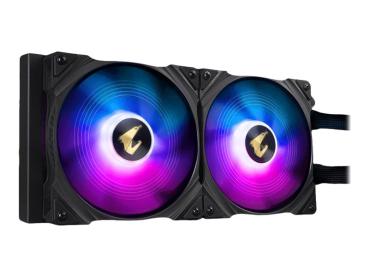 Gigabyte AORUS WATERFORCE 280 - Prozessor-Flüssigkeitskühlsystem - Kühlergröße: 280 mm - (für: LGA2066, 