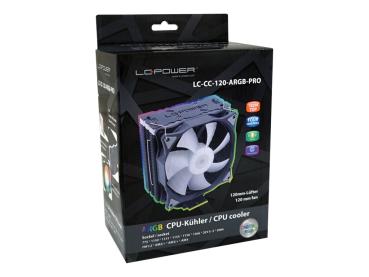 LC-Power LC-CC-120-ARGB-PRO - Prozessor-Luftkühler - (für: LGA775, LGA1156, AM2, AM2+, LGA1366, AM3, LGA1155
