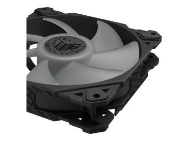 ASUS TUF Gaming TF120 ARGB - Gehäuselüfter - 120 mm - Schwarz (Packung mit 3)