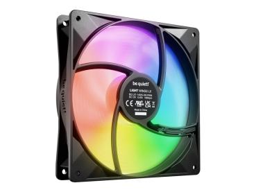 Be Quiet! Light Wings LX - Gehäuselüfter - PWM High-Speed - 140 mm - Schwarz (Packung mit 3)