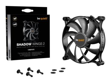 Be Quiet! Shadow Wings 2 - Gehäuselüfter - 140