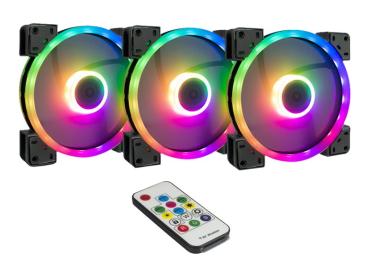 Inter-Tech Argus RS-14 - Gehäuselüfter - 140 mm (Packung