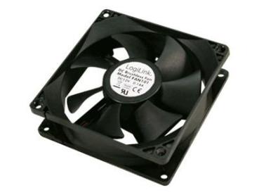 LogiLink FAN101 - Gehäuselüfter - 80 mm - Schwarz