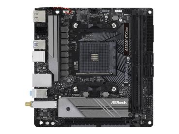 ASRock A520M-ITX/ac - Motherboard - Mini-ITX - Socket AM4 - AMD A520 Chipsatz - USB-C Gen1, USB 3.2 Gen 1 - Gi