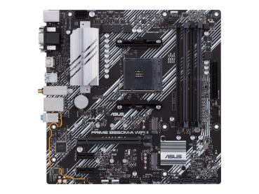 ASUS PRIME B550M-A WIFI II - Motherboard - micro ATX - Socket AM4 - AMD B550 Chipsatz - USB 3.2 Gen 1, USB 3.2