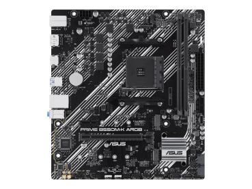 ASUS PRIME B550M-K ARGB - Motherboard - micro ATX - Socket AM4 - AMD B550 Chipsatz - USB 3.2 Gen 1 - Gigabit L
