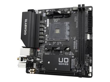 Gigabyte A520I AC - 1.0 - Motherboard - Mini-ITX - Socket AM4 - AMD A520 Chipsatz - USB 3.2 Gen 1 - Gigabit LA