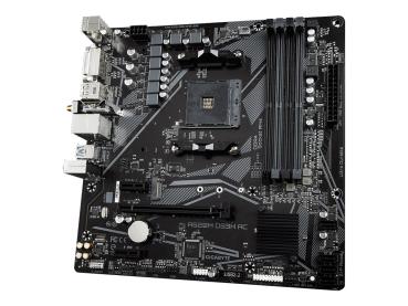 Gigabyte A520M DS3H AC - 1.X - Motherboard - micro ATX - Socket AM4 - AMD A520 Chipsatz - USB 3.2 Gen 1 - Giga