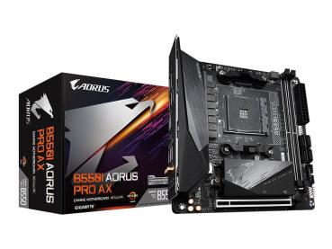 Gigabyte B550I AORUS PRO AX - 1.0 - Motherboard - Mini-ITX - Socket AM4 - AMD B550 Chipsatz - USB-C Gen2, USB 